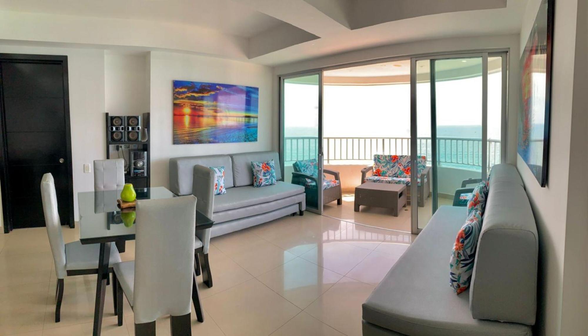 Apartamentos Palmetto - Frente al Mar Cartagena Esterno foto